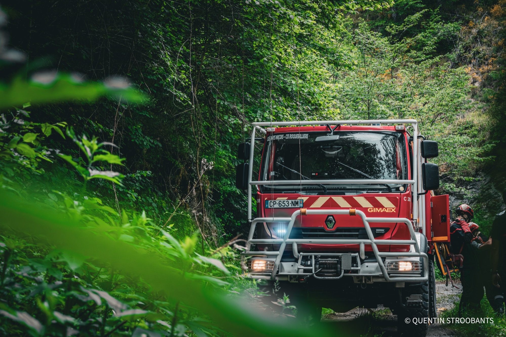 Reportage photo pour le SDIS 06